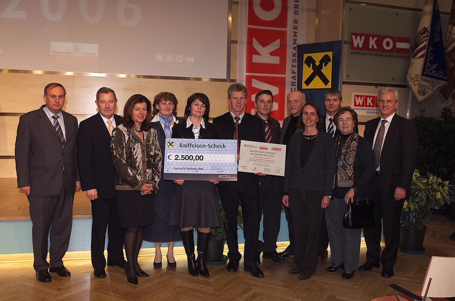 Oberoesterreichischer Handwerkspreis 2006 Preisverleihung